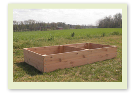 Raised garden bed